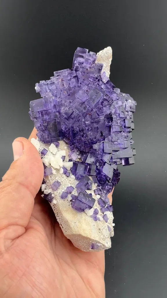 Fluorite with Dolomite - image 2