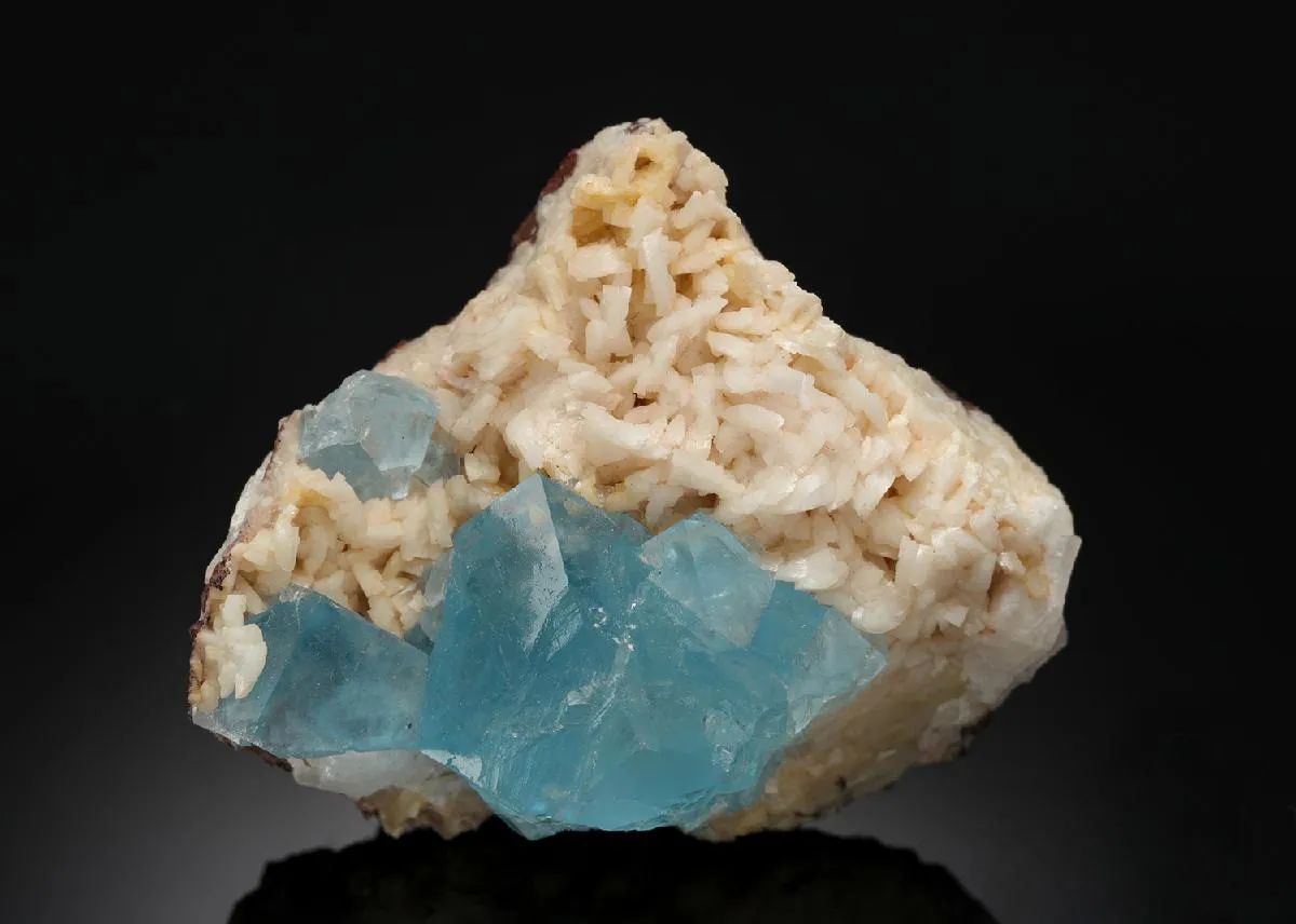 Fluorite with Dolomite - image 1