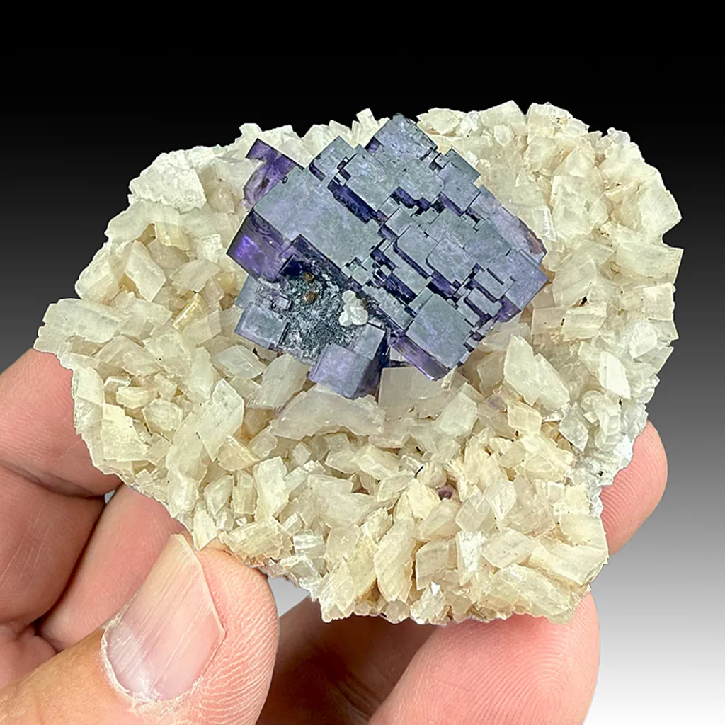 Fluorite with Dolomite image