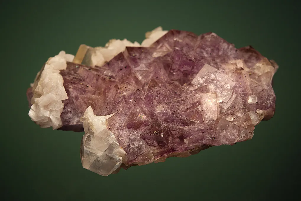 Fluorite with Dolomite and Calcite - image 3