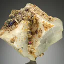 Fluorite with Dolomite and Chalcopyrite - image 1