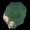 Fluorite with Dolomite and Quartz - image 1