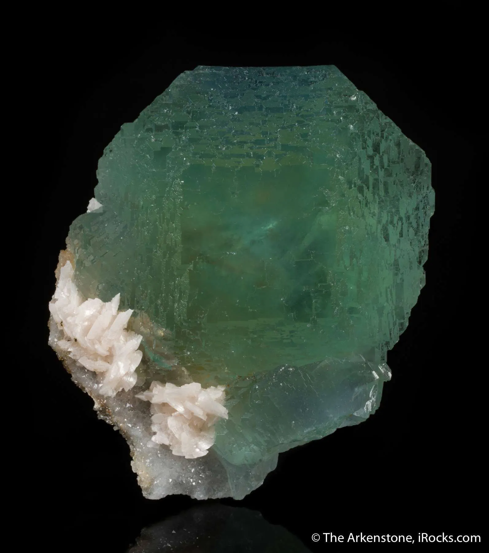 Fluorite with Dolomite and Quartz - image 1