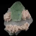 Fluorite with Dolomite and Quartz - image 2