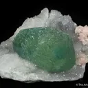 Fluorite with Dolomite and Quartz - image 3
