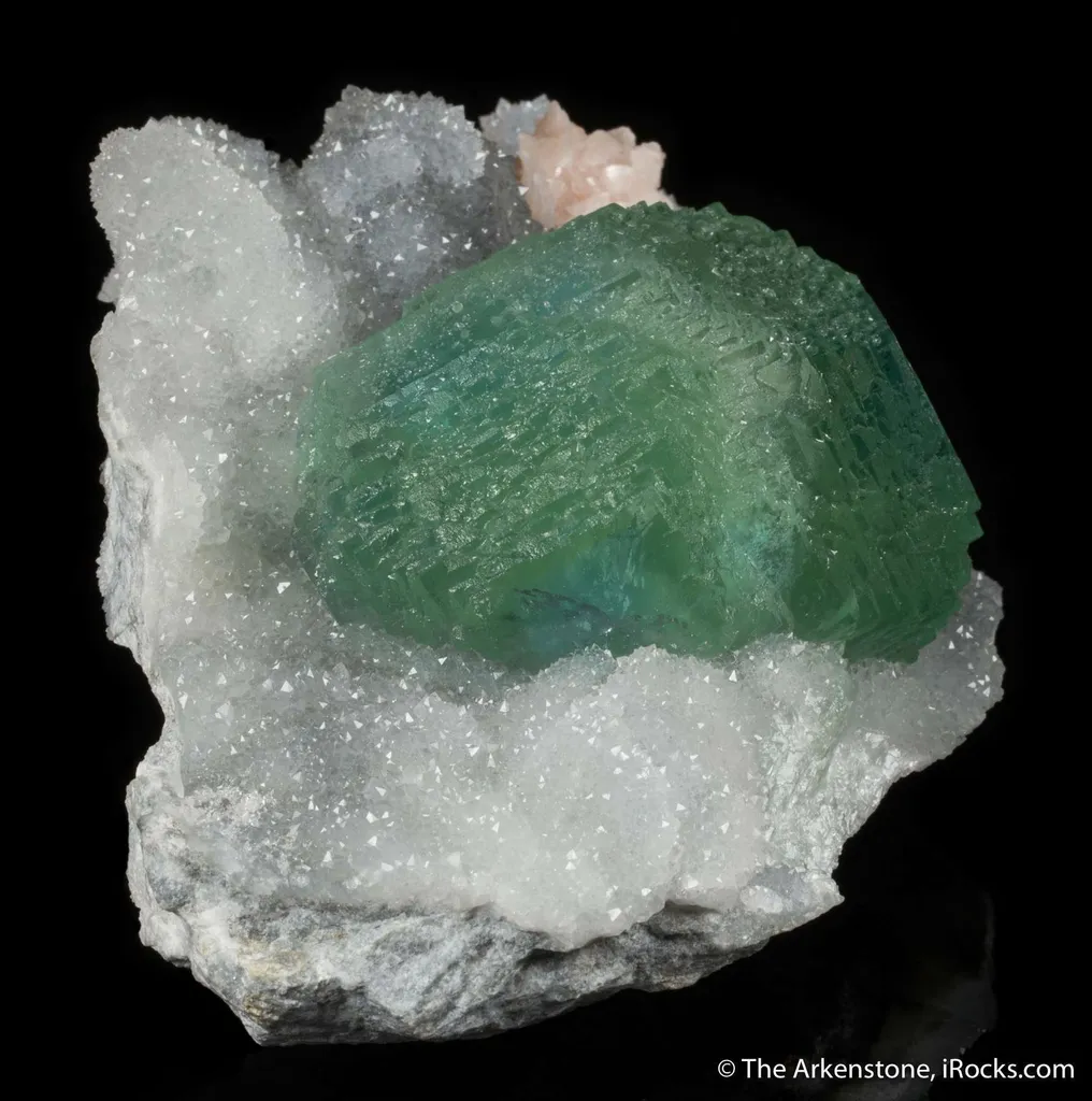 Fluorite with Dolomite and Quartz - image 5