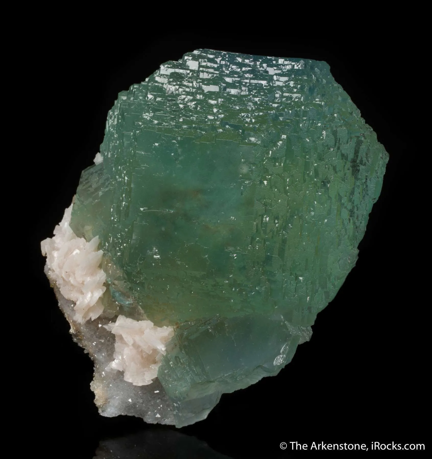 Fluorite with Dolomite and Quartz - image 3