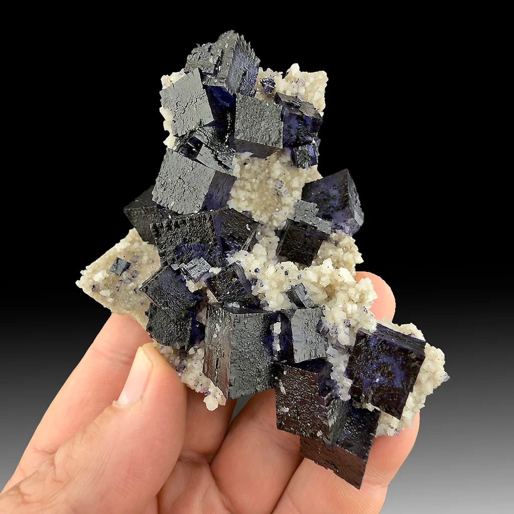 Fluorite with Dolomite - image 1