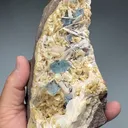 Fluorite with Dolomite, Barite, Hematite - image 3