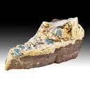 Fluorite with Dolomite, Barite, Hematite - image 2