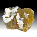 Fluorite with Dolomite, Calcite - image 1