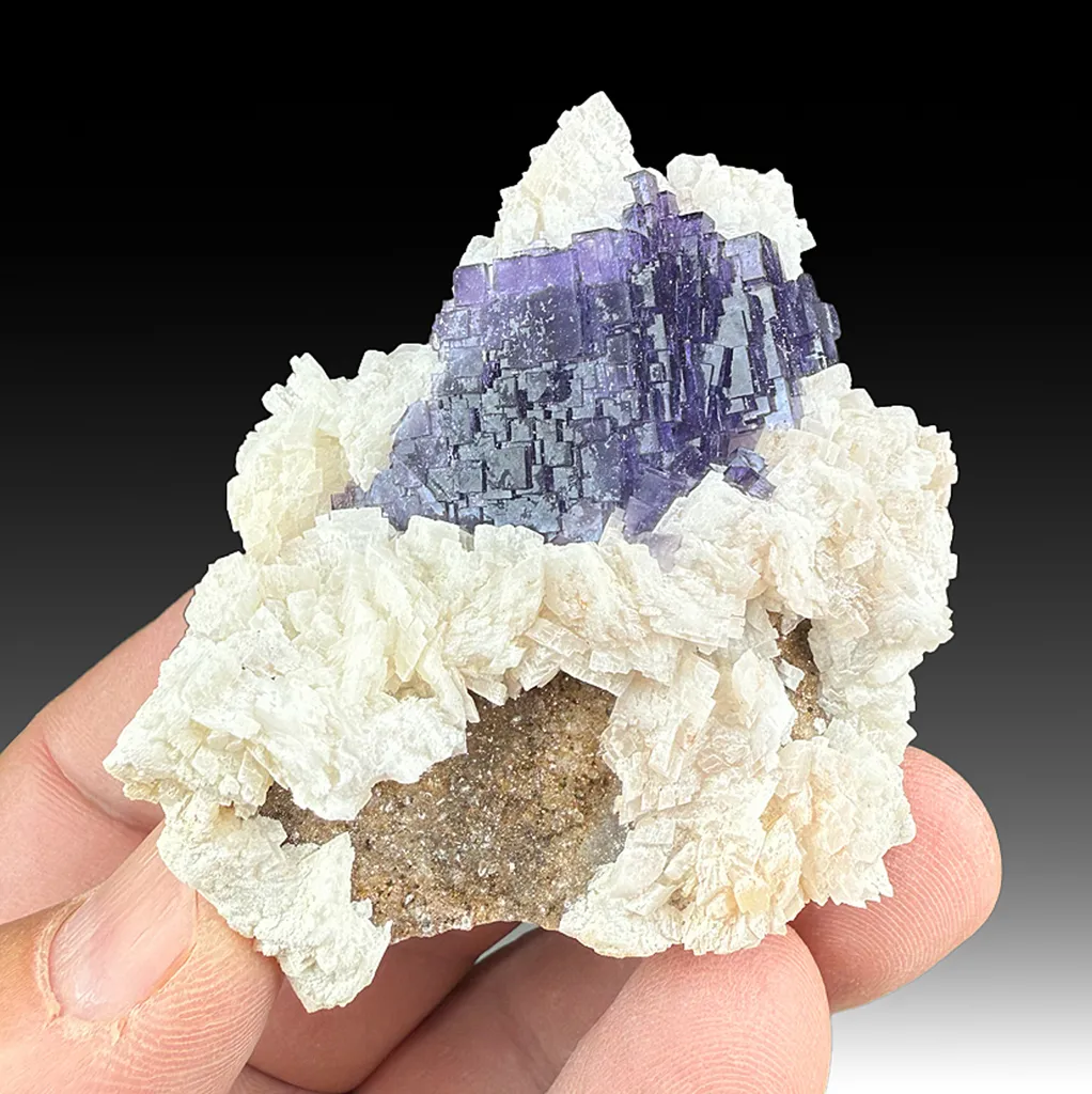 Fluorite with Dolomite image