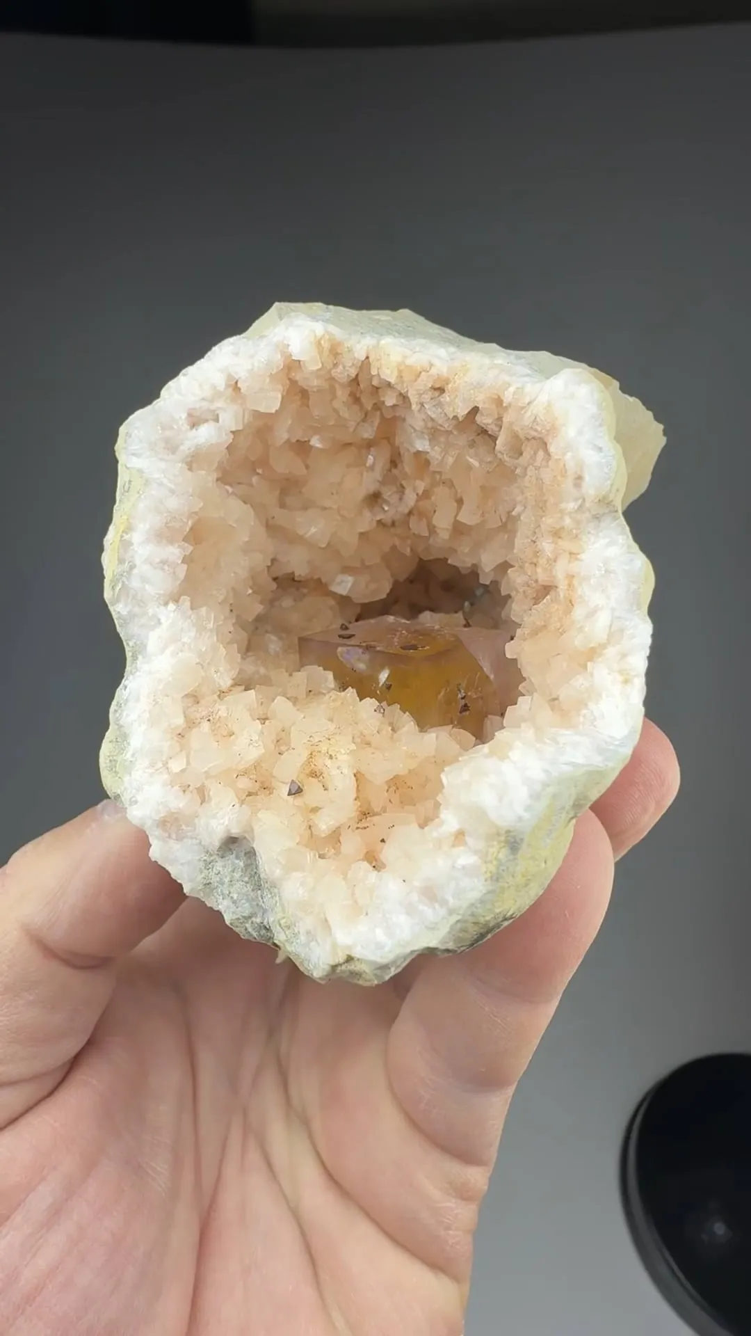 Fluorite with Dolomite, Chalcopyrite - image 2