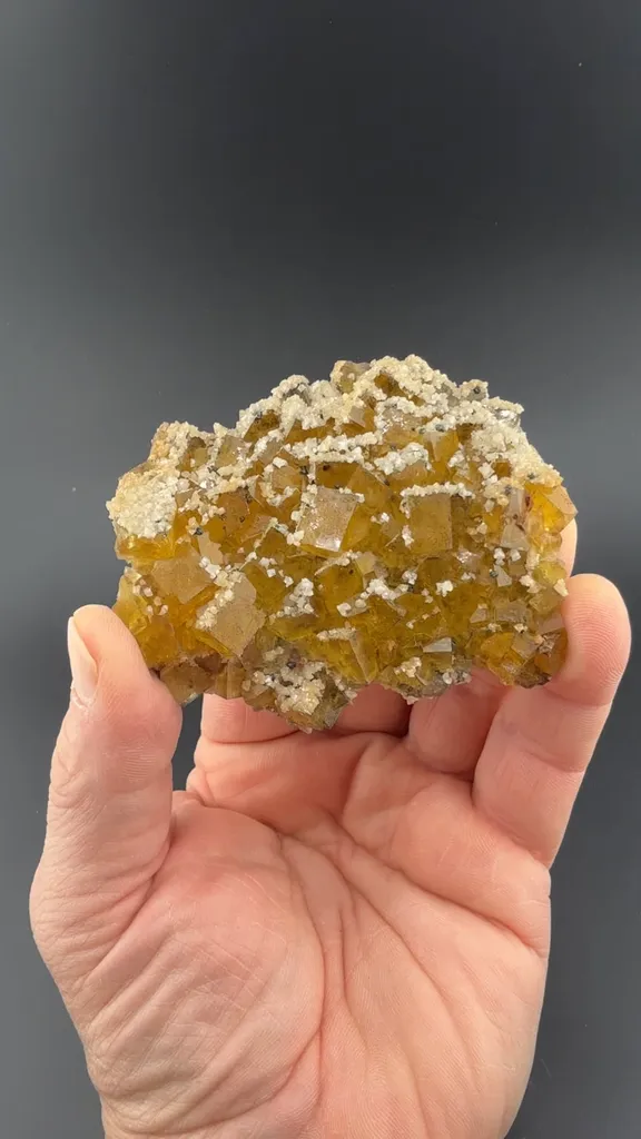 Fluorite with Dolomite, Chalcopyrite, Galena image