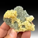 Fluorite with Dolomite, Galena - image 1