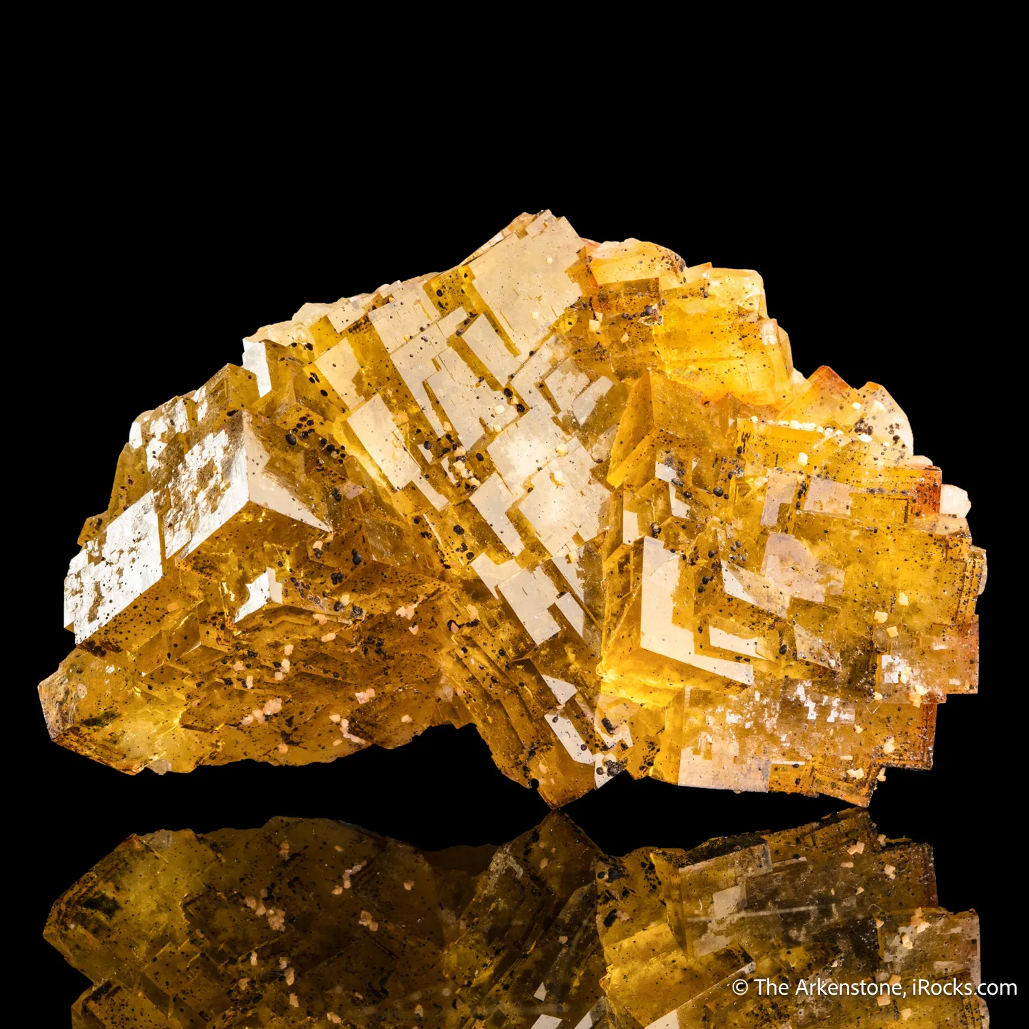 Fluorite with Dolomite (illustrated) - image 3