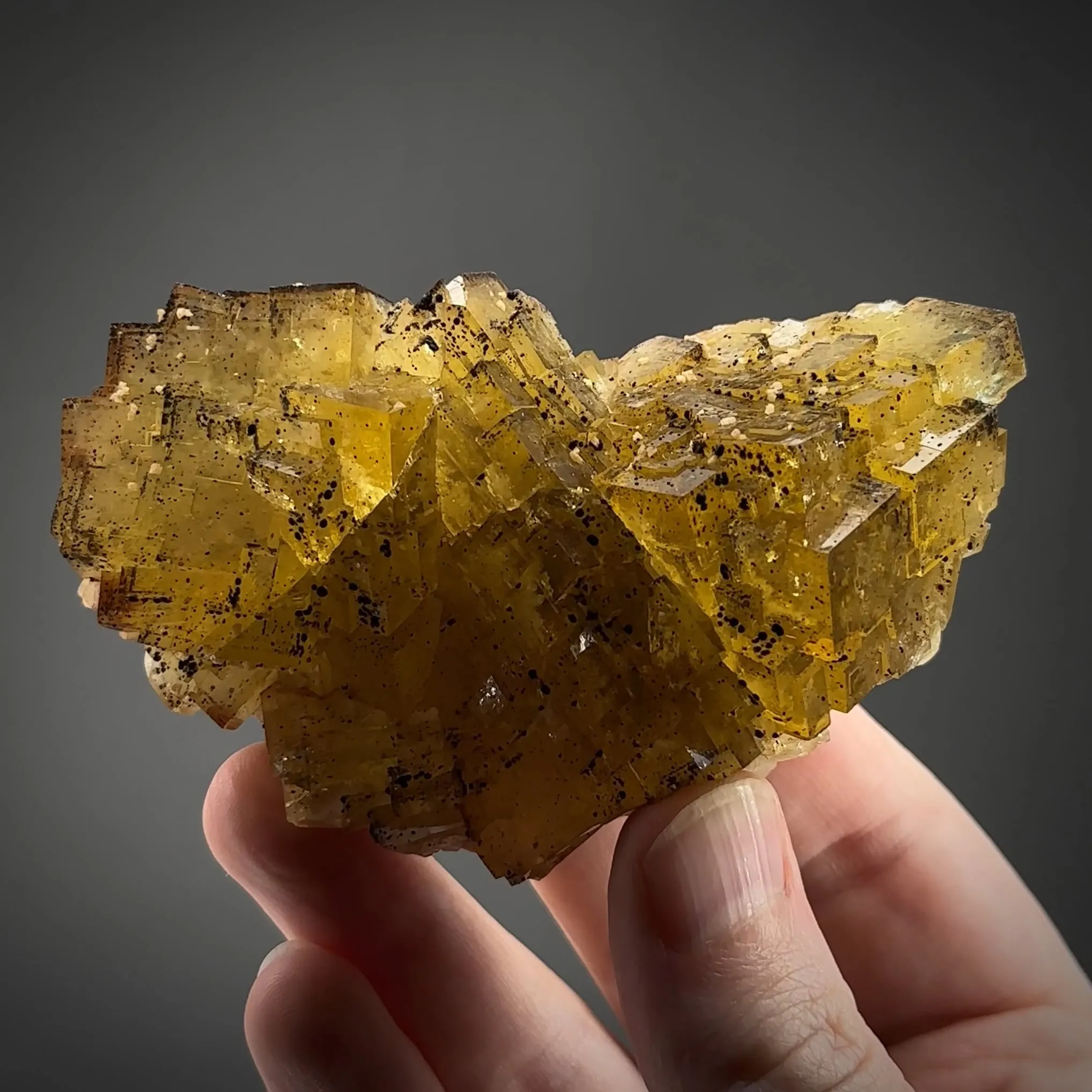 Fluorite with Dolomite (illustrated) - image 1