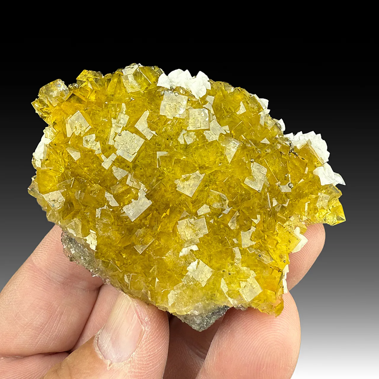 Fluorite with Dolomite, Pyrite - image 1