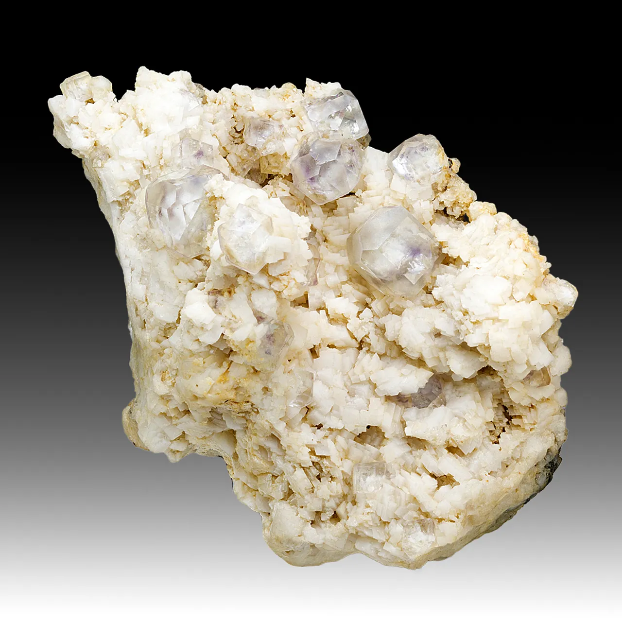 Fluorite with Dolomite, Quartz - image 2