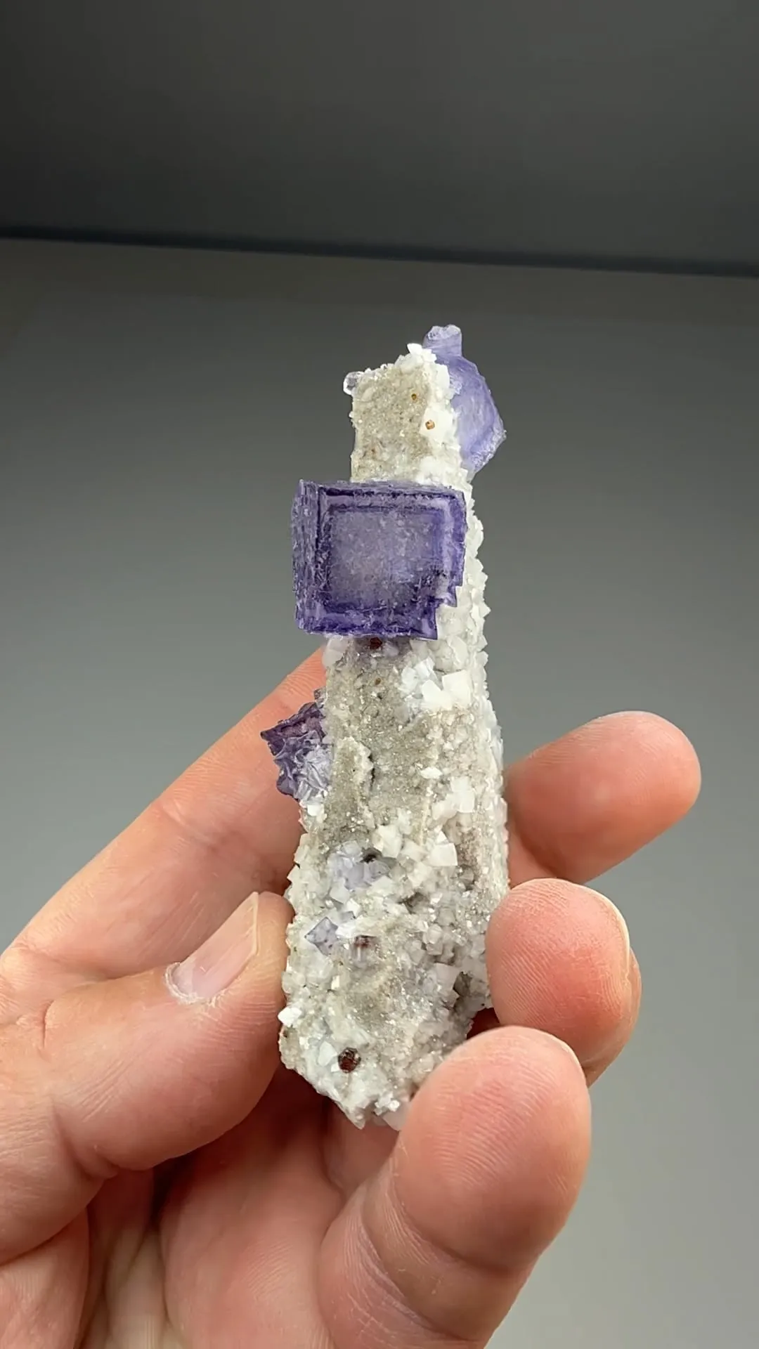 Fluorite with Dolomite, Sphalerite, Quartz - image 2