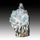 Fluorite with Ferberite - image 1
