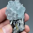 Fluorite with Ferberite - image 2