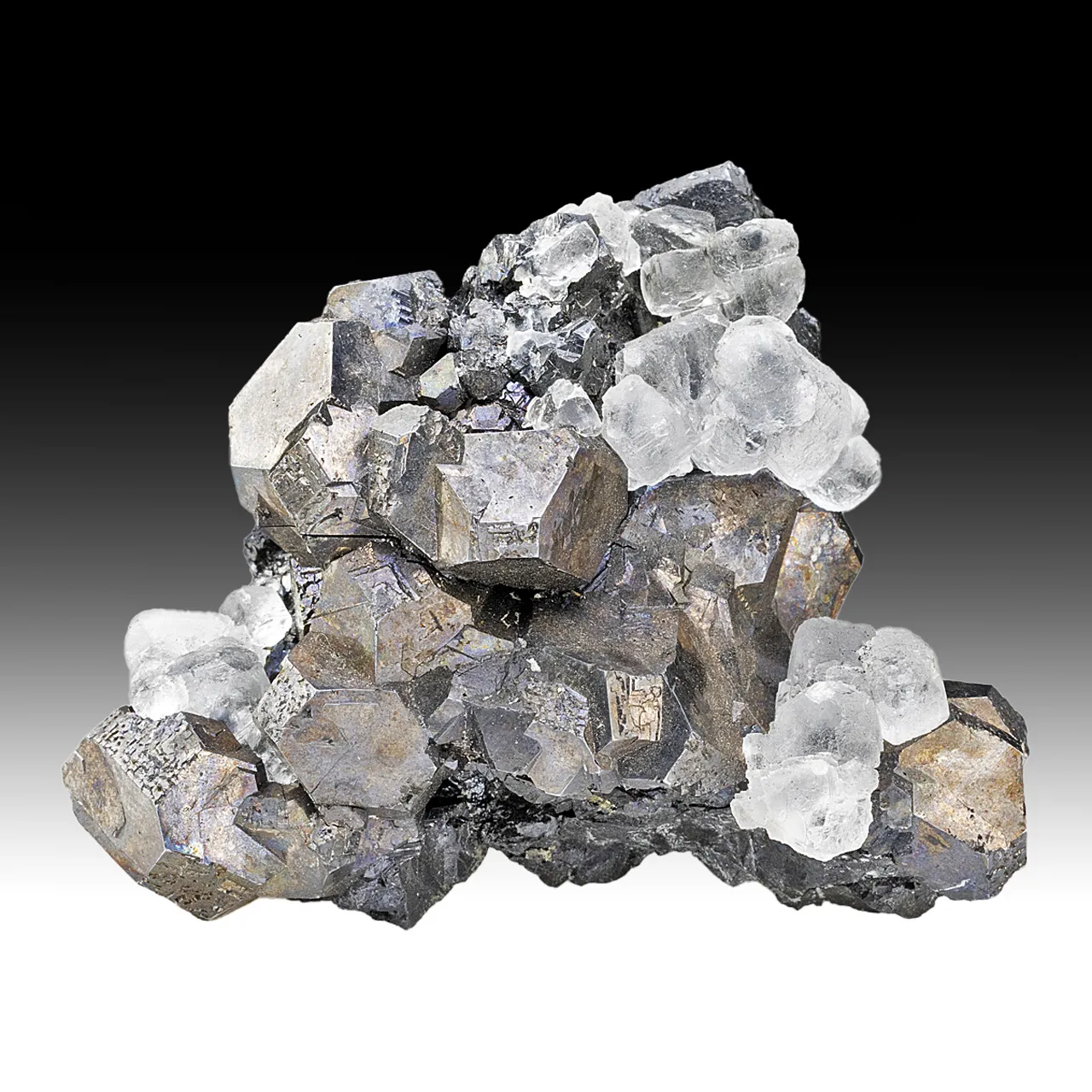 Fluorite with Galena - image 1