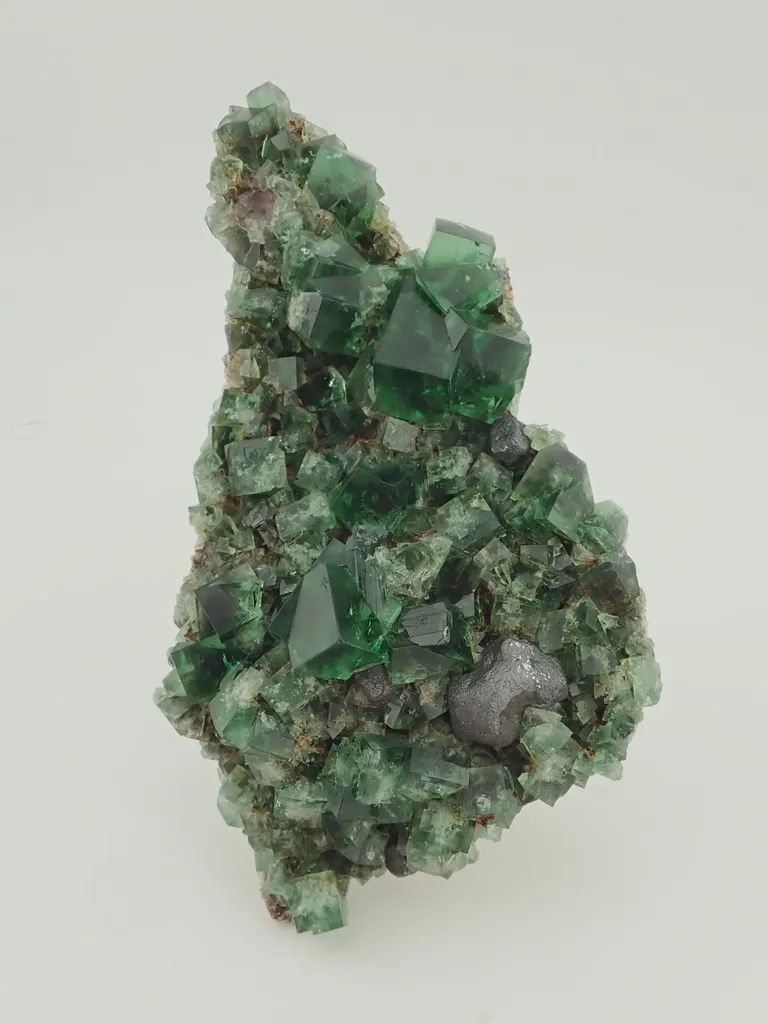 Fluorite with Galena image