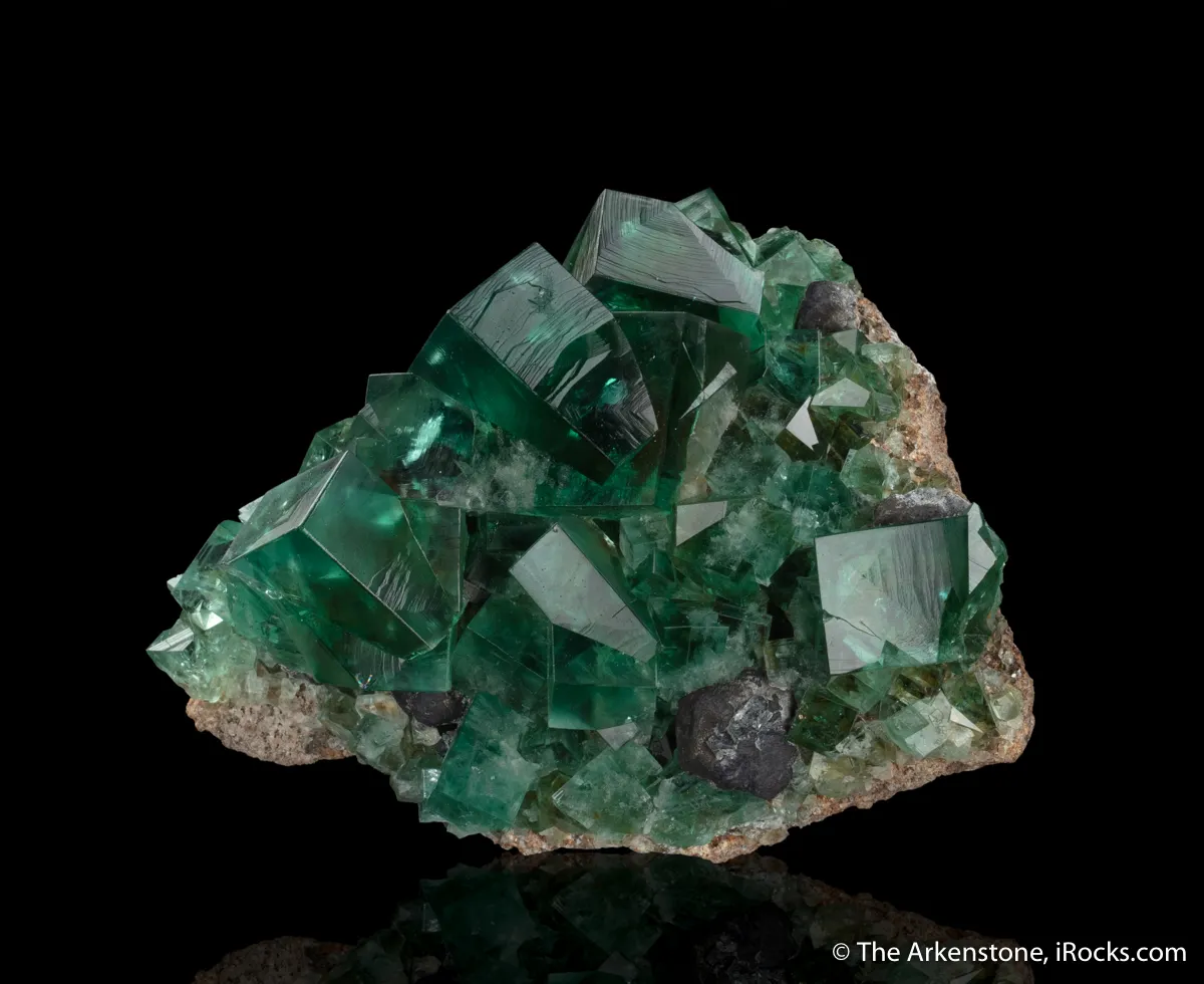 Fluorite with Galena - image 4