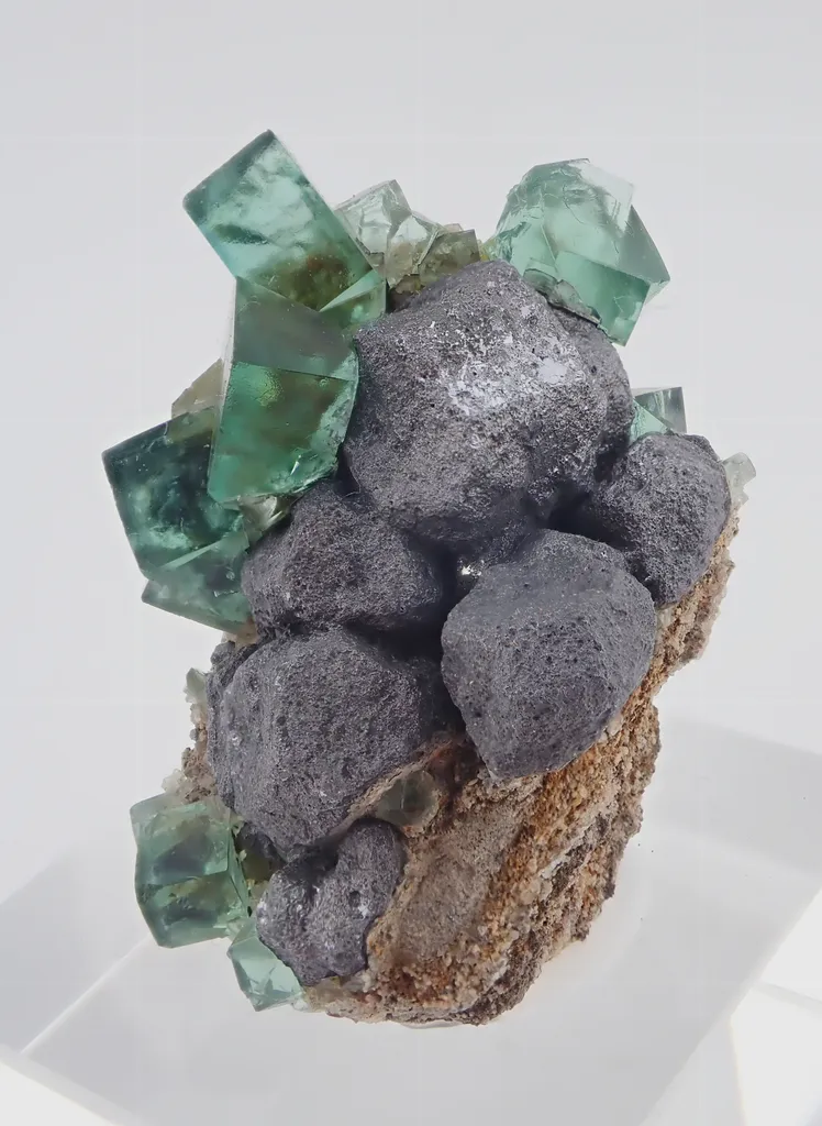 Fluorite with Galena - image 4