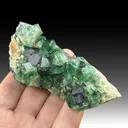 Fluorite with Galena - image 1