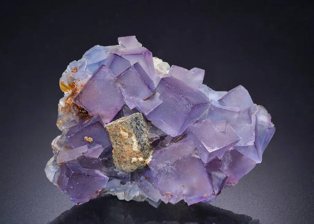 Fluorite with Galena image