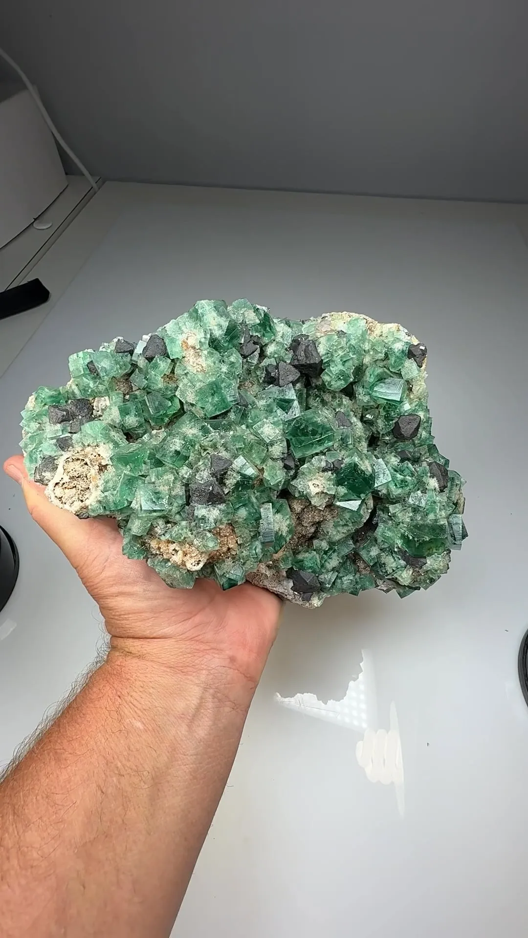 Fluorite with Galena - image 2