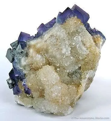 Fluorite With Galena - image 2
