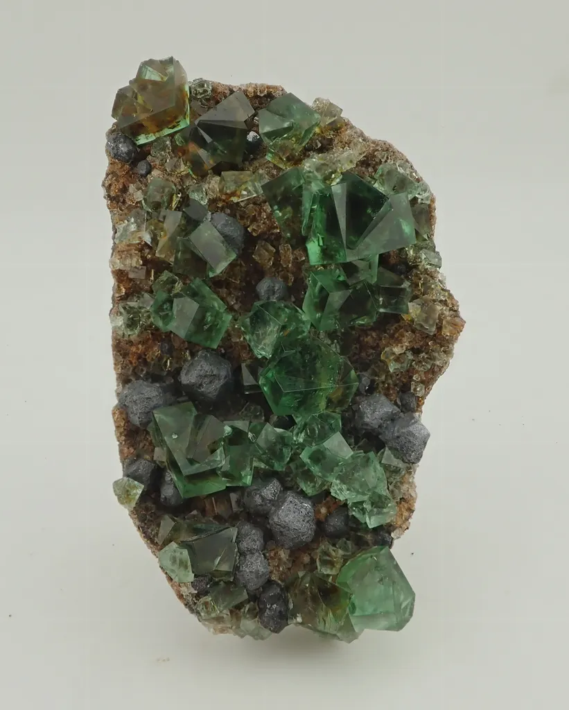 Fluorite with Galena image