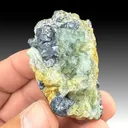 Fluorite with Galena - image 1