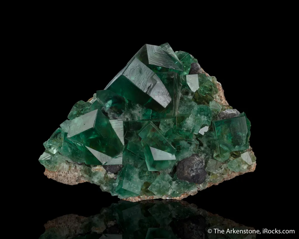 Fluorite with Galena image
