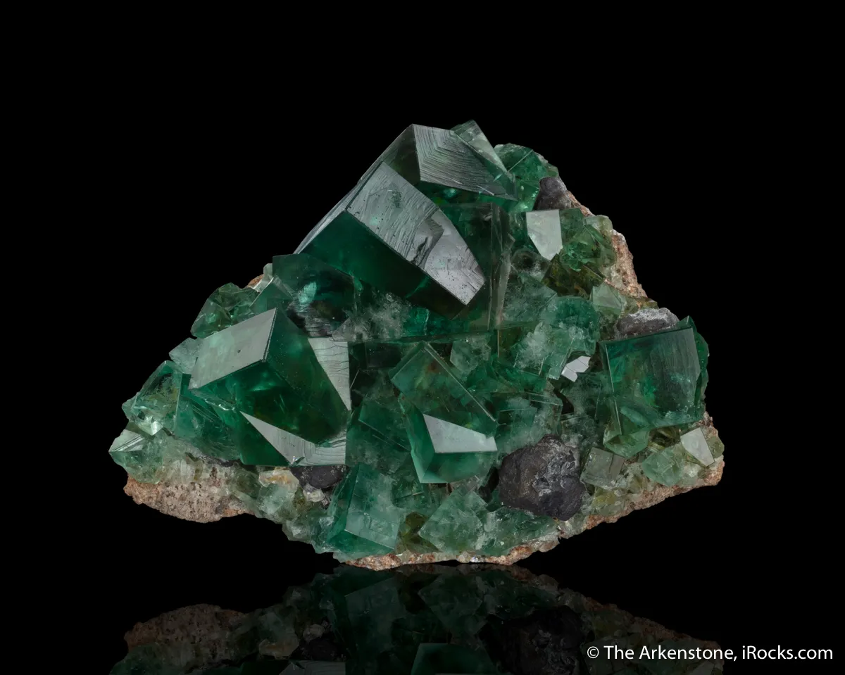 Fluorite with Galena - image 1
