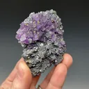 Fluorite with Galena - image 3
