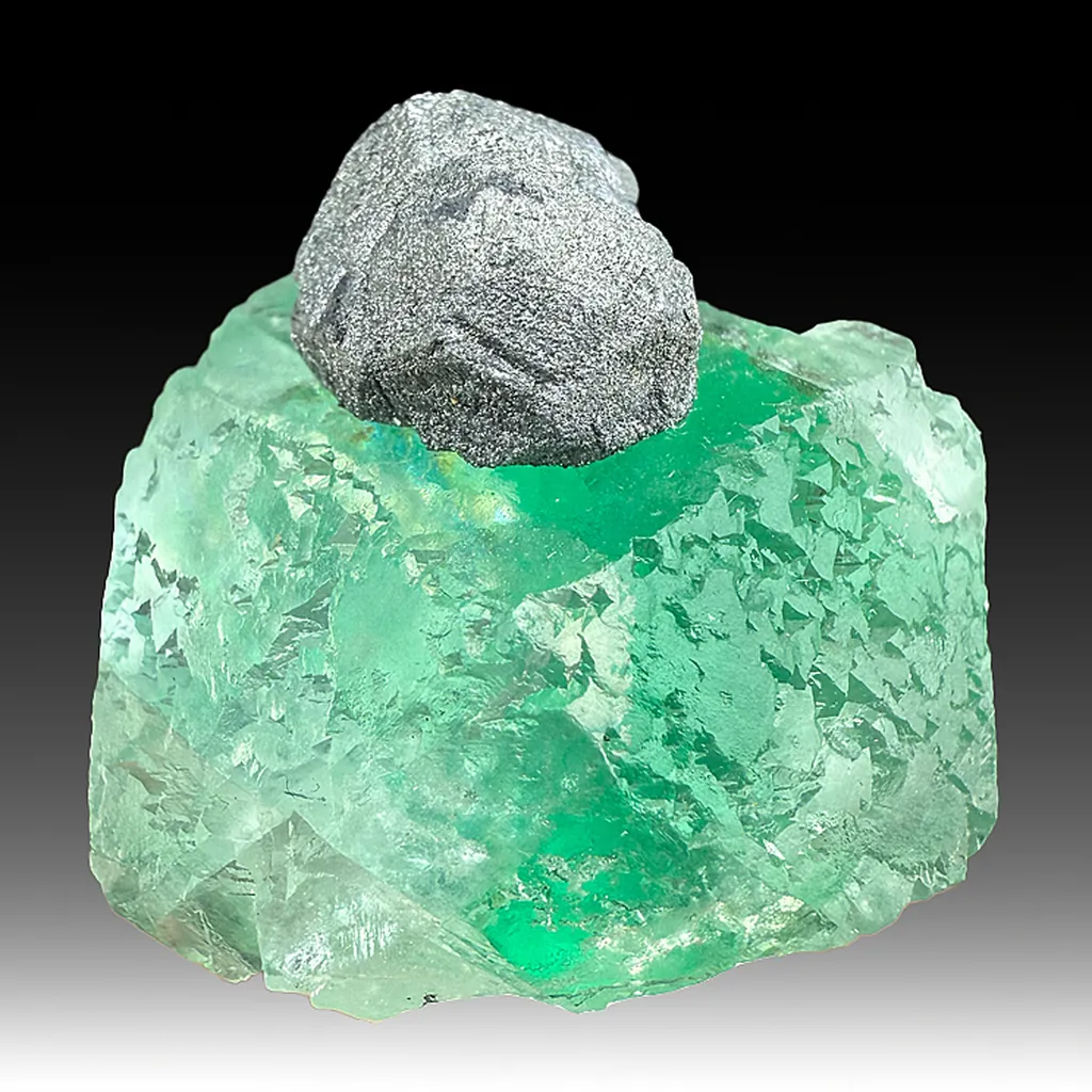 Fluorite with Galena image