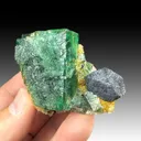 Fluorite with Galena - image 1