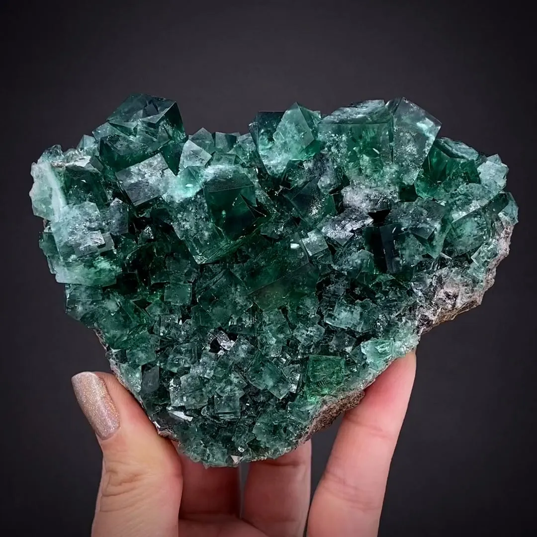 Fluorite with Galena - image 1