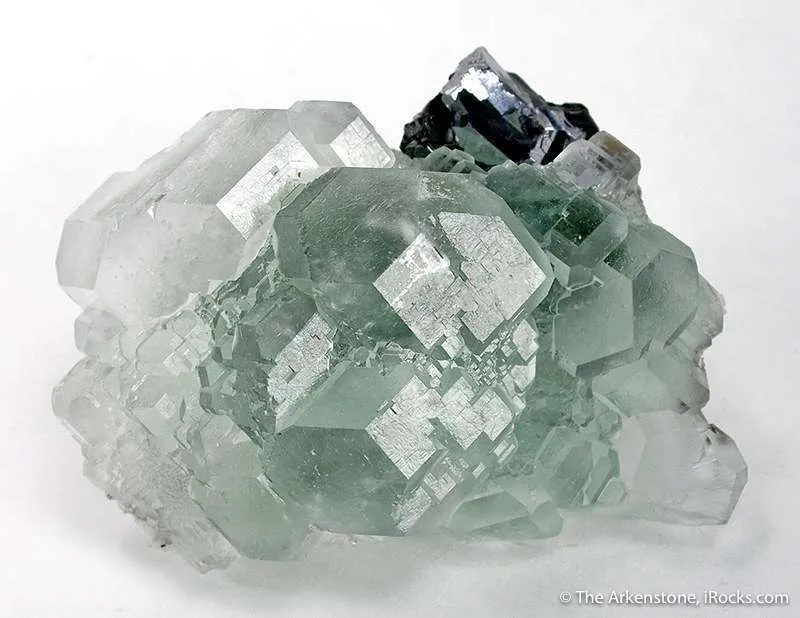 Fluorite With Galena image