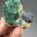 Fluorite with Galena - image 2