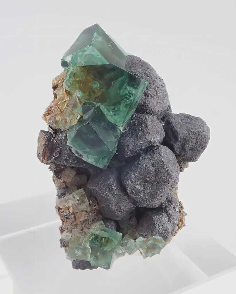 Fluorite with Galena - image 2