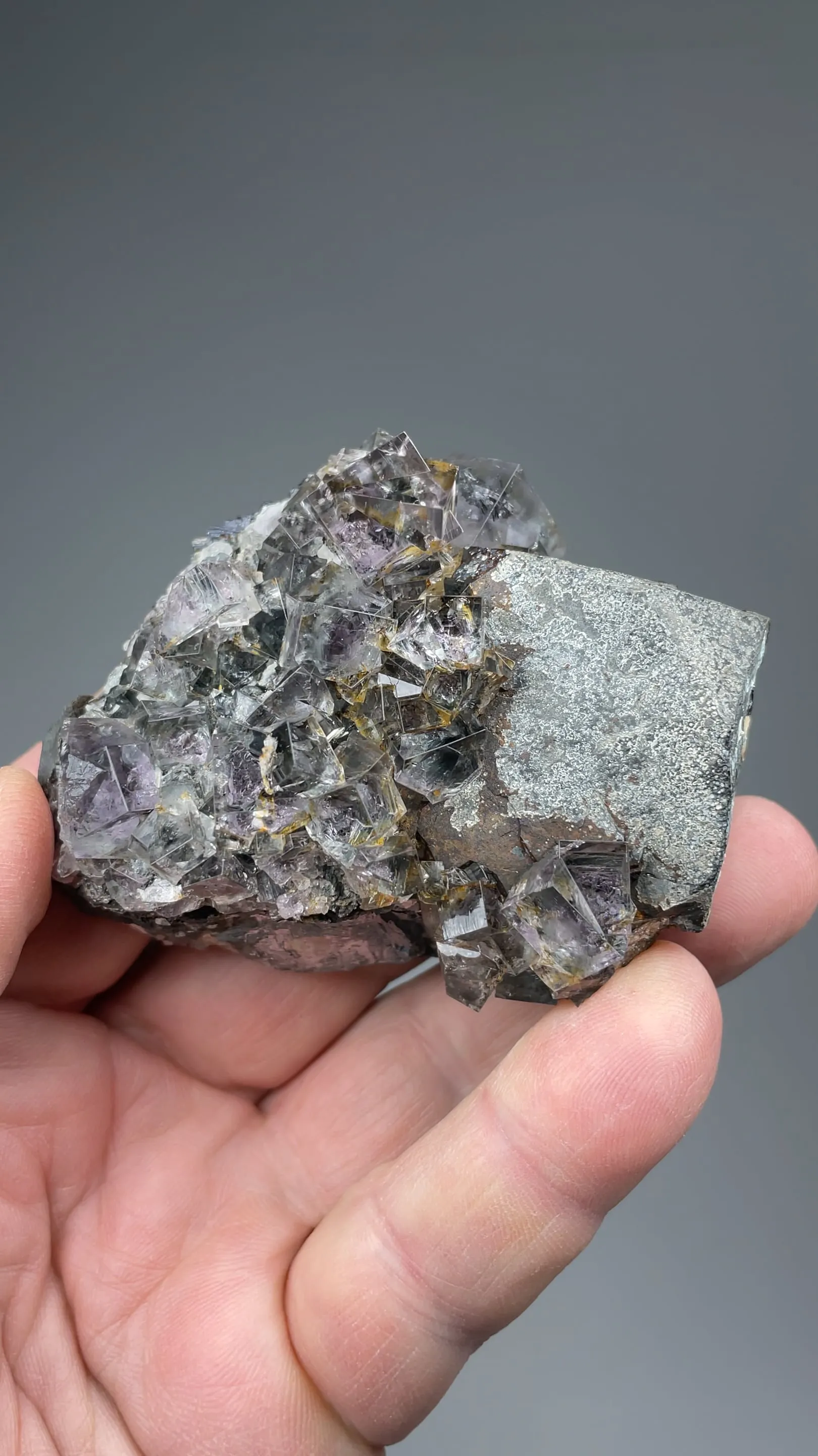 Fluorite with Galena - image 2