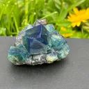 Fluorite with galena - image 1