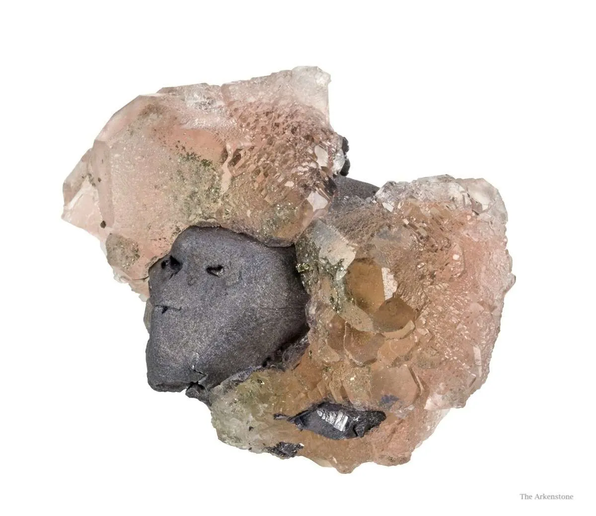 Fluorite With Galena - image 1