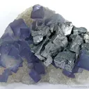 Fluorite With Galena - image 1