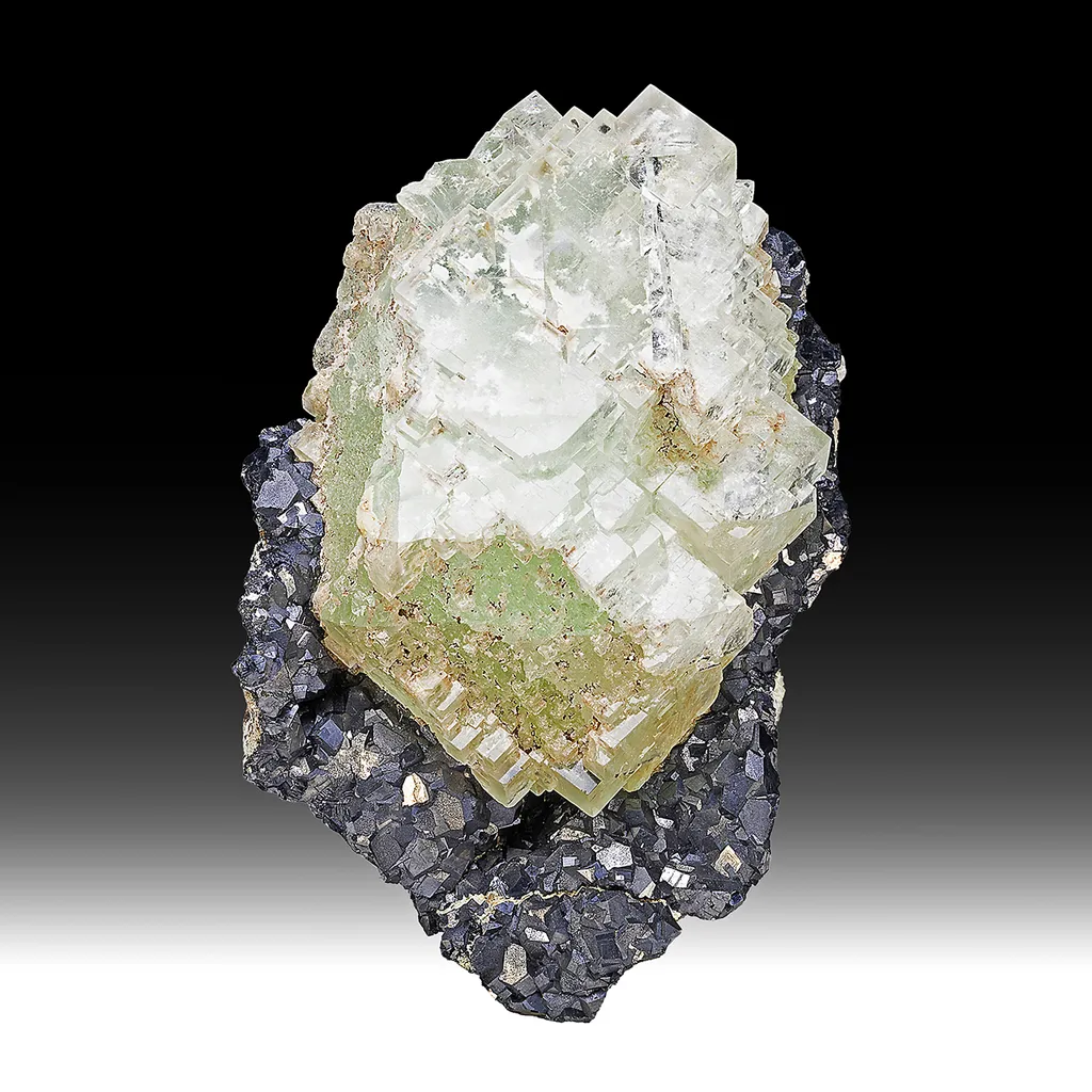 Fluorite with Galena image